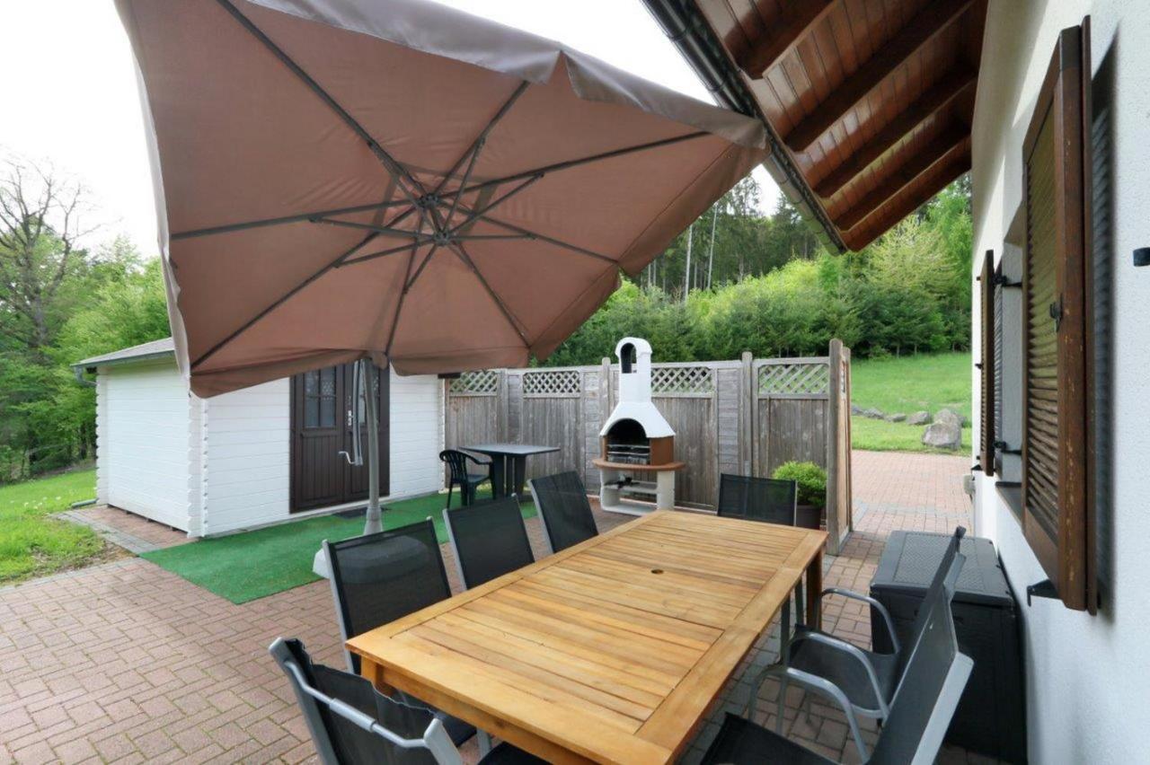 Seepark Kirchheim Ferienhaus Bei Anne Mit Sauna Bagian luar foto